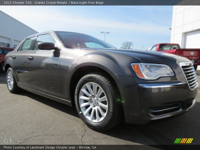 Granite Crystal Metallic / Black/Light Frost Beige 2013 Chrysler 300