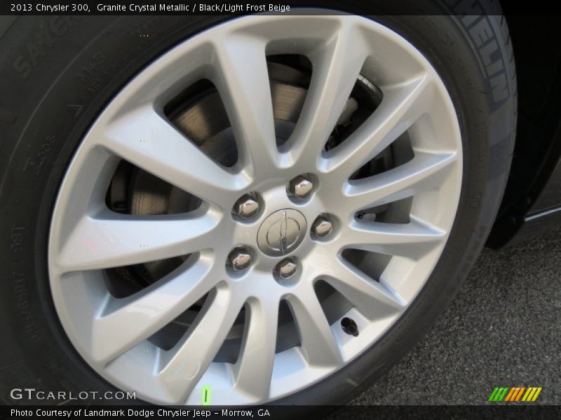 Granite Crystal Metallic / Black/Light Frost Beige 2013 Chrysler 300