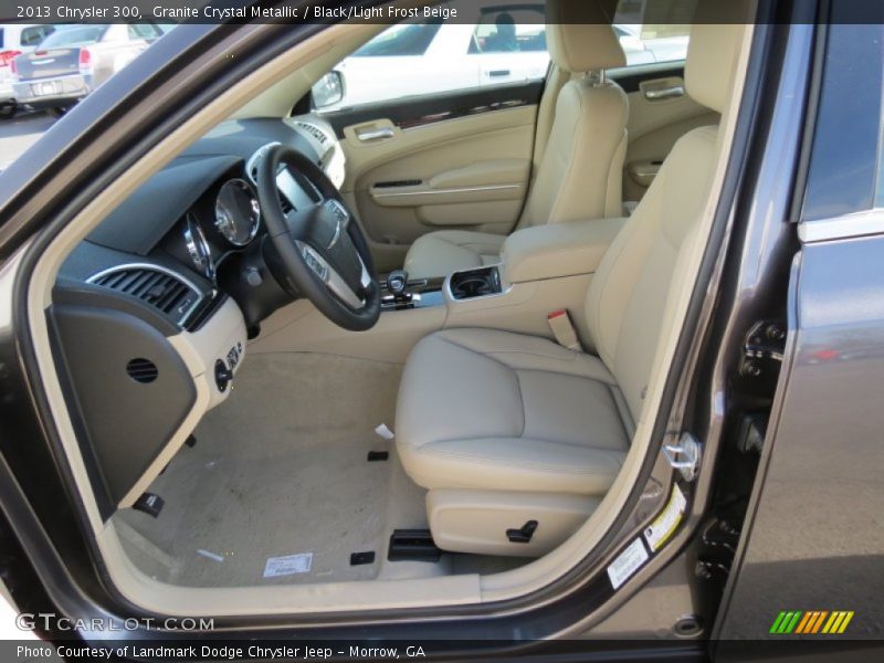 Granite Crystal Metallic / Black/Light Frost Beige 2013 Chrysler 300