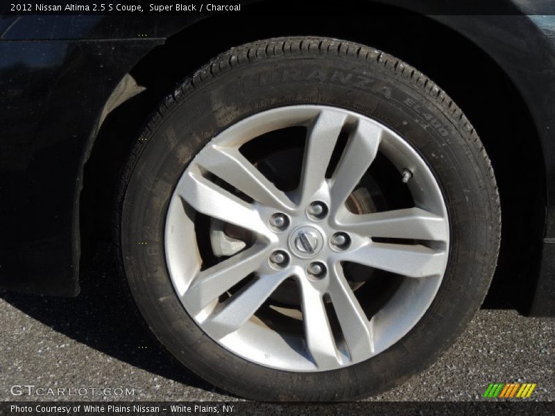 Super Black / Charcoal 2012 Nissan Altima 2.5 S Coupe