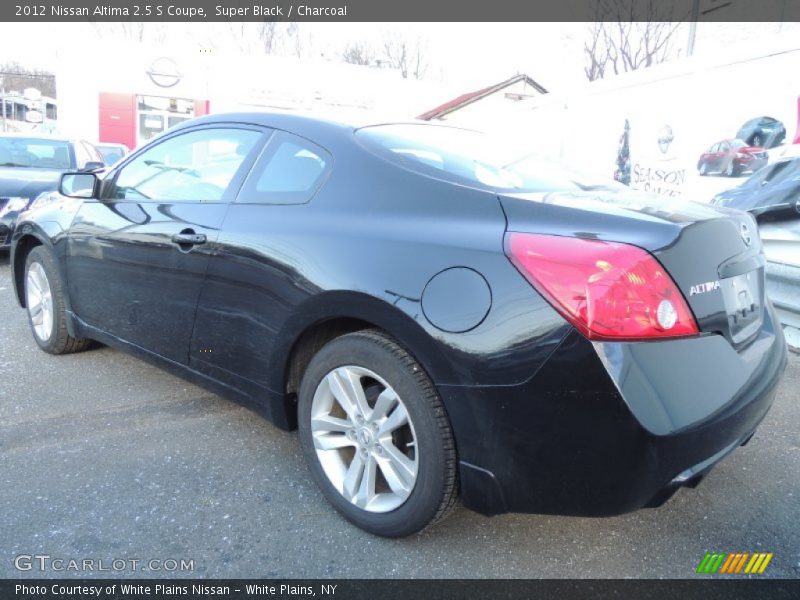 Super Black / Charcoal 2012 Nissan Altima 2.5 S Coupe