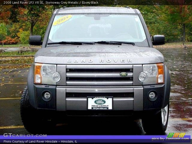 Stornoway Grey Metallic / Ebony Black 2008 Land Rover LR3 V8 SE