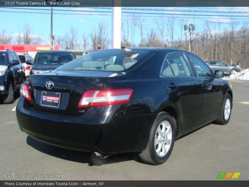Black / Ash Gray 2010 Toyota Camry LE