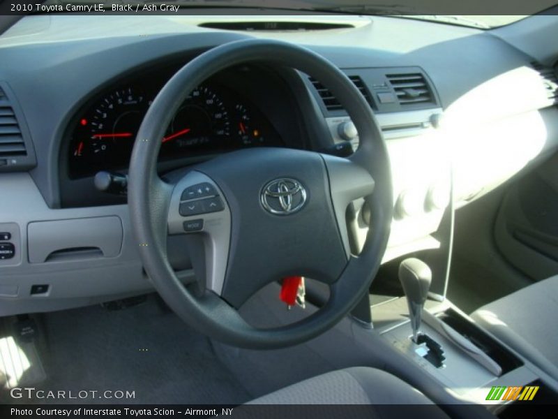 Black / Ash Gray 2010 Toyota Camry LE