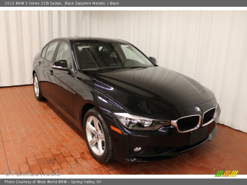 Black Sapphire Metallic / Black 2013 BMW 3 Series 328i Sedan