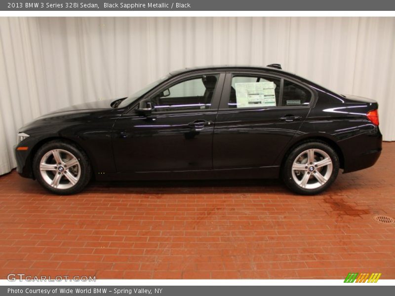 Black Sapphire Metallic / Black 2013 BMW 3 Series 328i Sedan