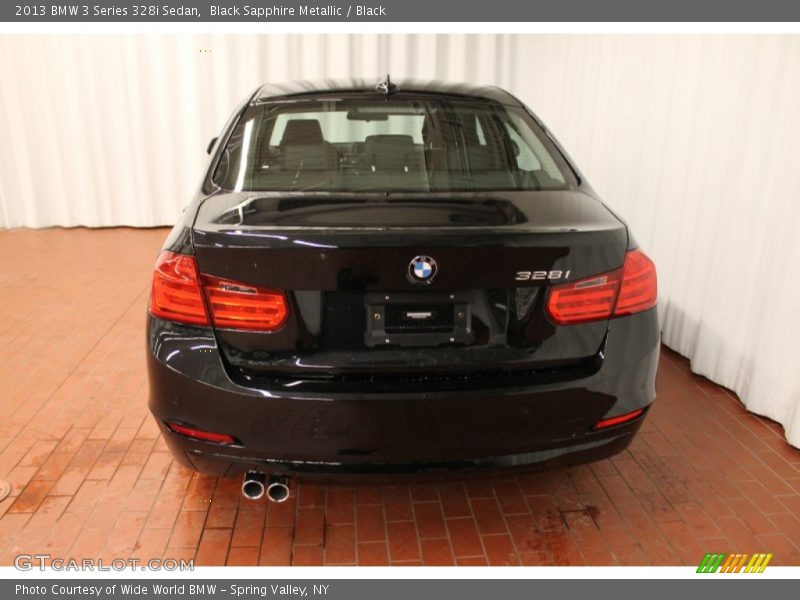 Black Sapphire Metallic / Black 2013 BMW 3 Series 328i Sedan