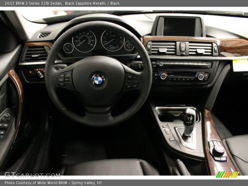 Black Sapphire Metallic / Black 2013 BMW 3 Series 328i Sedan
