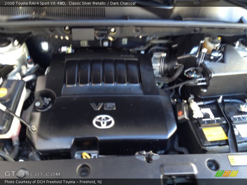 Classic Silver Metallic / Dark Charcoal 2008 Toyota RAV4 Sport V6 4WD