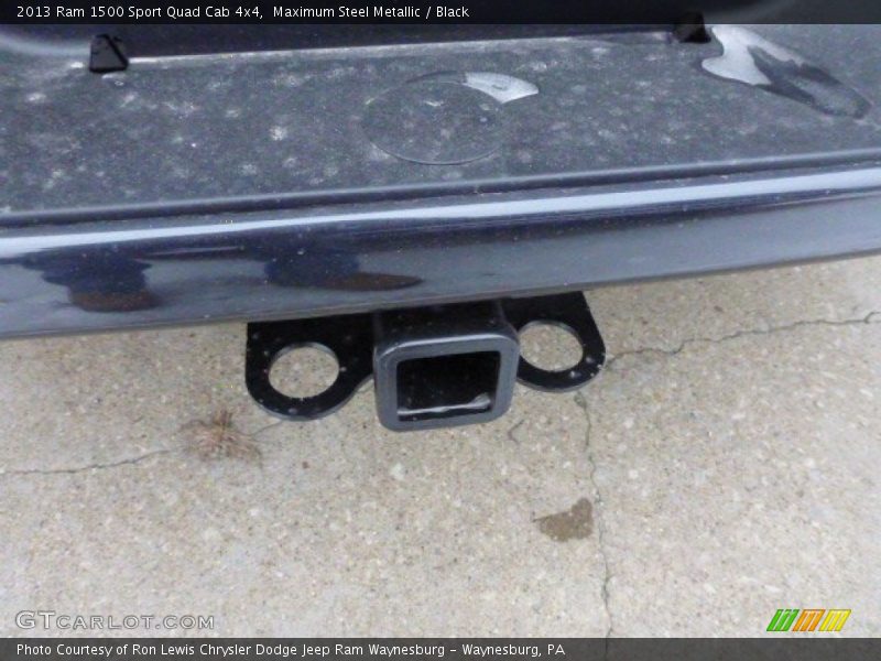 Maximum Steel Metallic / Black 2013 Ram 1500 Sport Quad Cab 4x4