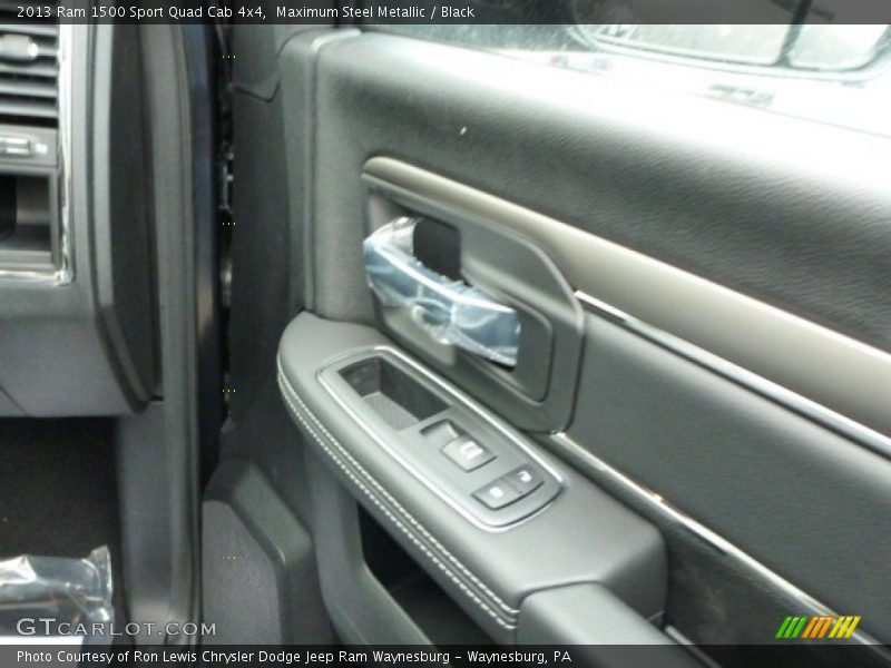 Maximum Steel Metallic / Black 2013 Ram 1500 Sport Quad Cab 4x4