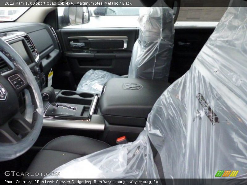 Maximum Steel Metallic / Black 2013 Ram 1500 Sport Quad Cab 4x4