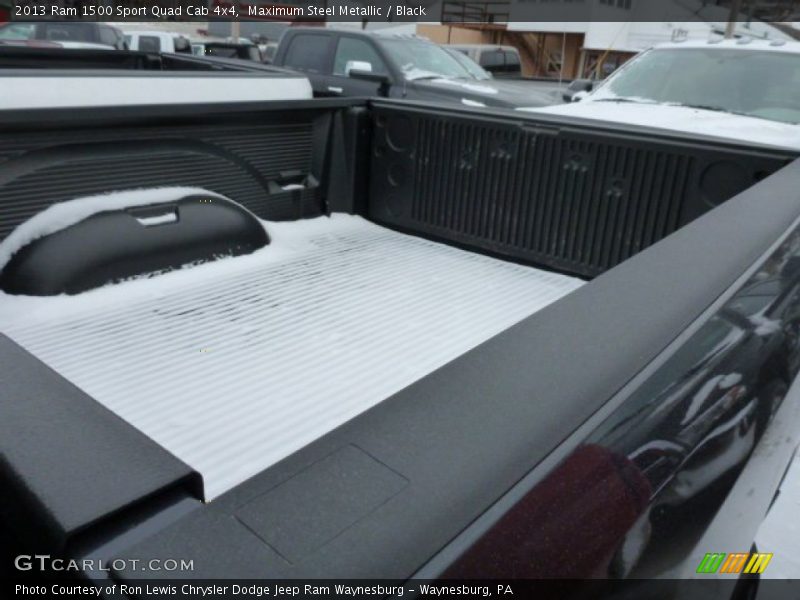 Maximum Steel Metallic / Black 2013 Ram 1500 Sport Quad Cab 4x4