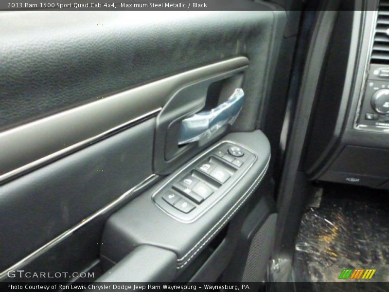 Maximum Steel Metallic / Black 2013 Ram 1500 Sport Quad Cab 4x4