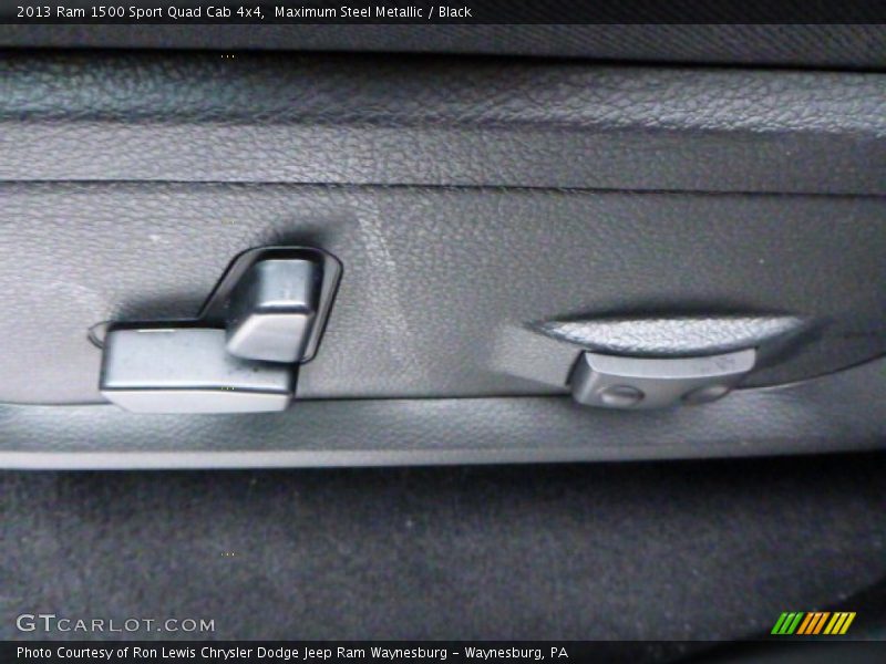 Maximum Steel Metallic / Black 2013 Ram 1500 Sport Quad Cab 4x4