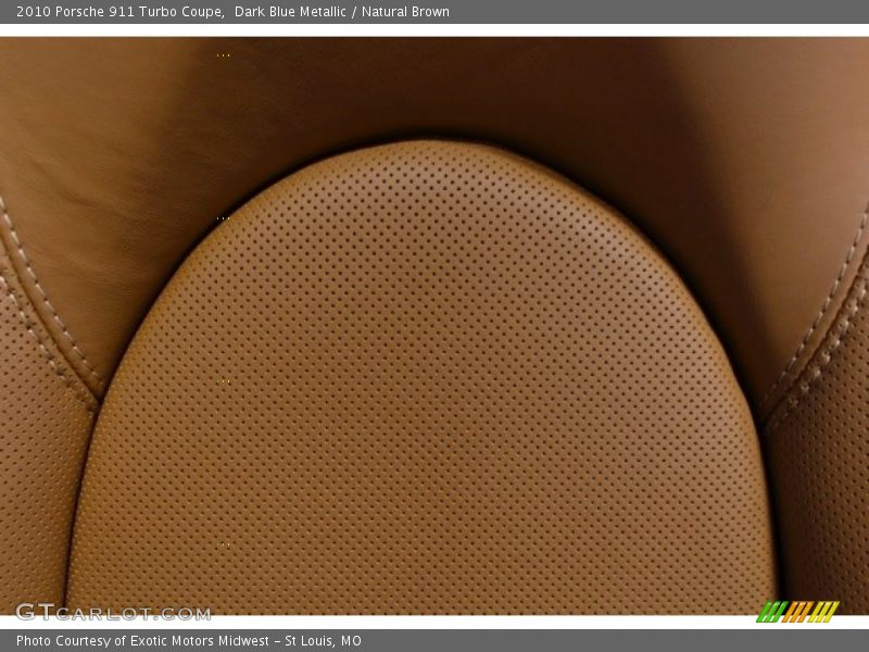 Front Seat of 2010 911 Turbo Coupe