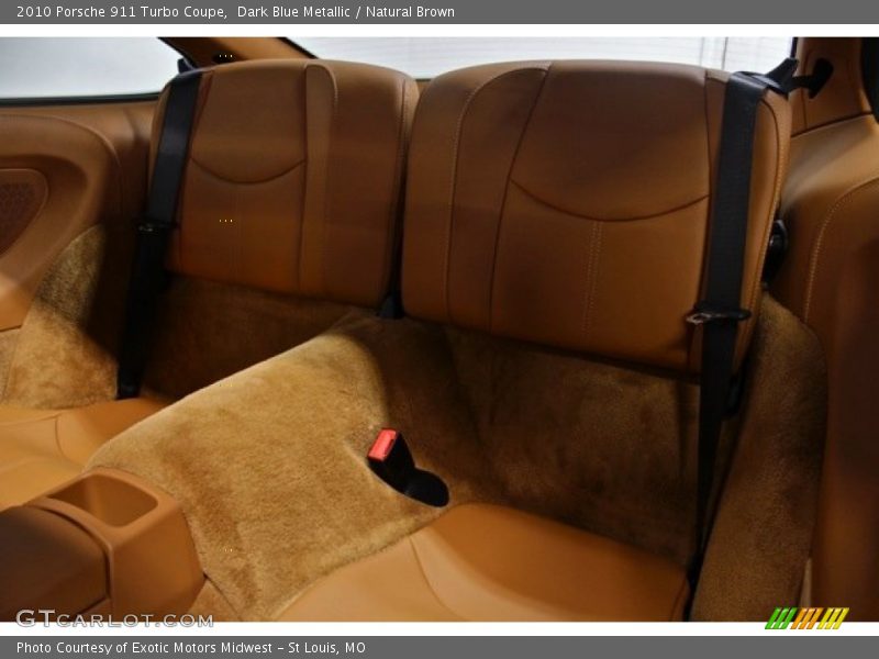 Rear Seat of 2010 911 Turbo Coupe