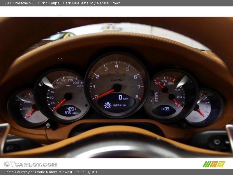  2010 911 Turbo Coupe Turbo Coupe Gauges