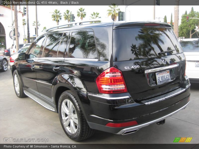 Black / Black 2010 Mercedes-Benz GL 450 4Matic