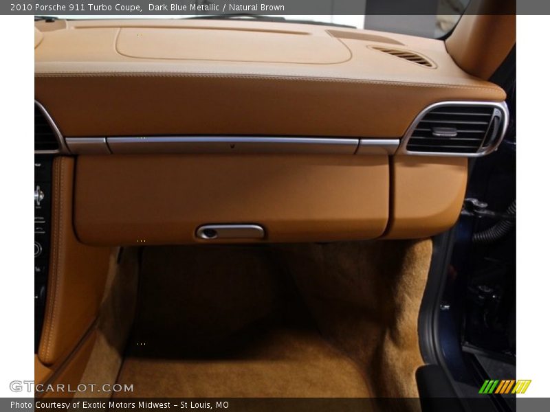 Dashboard of 2010 911 Turbo Coupe