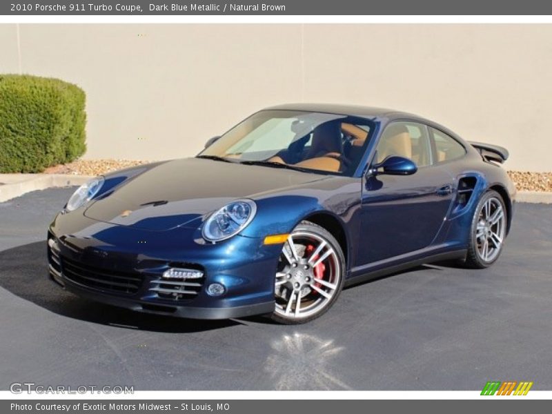 Front 3/4 View of 2010 911 Turbo Coupe