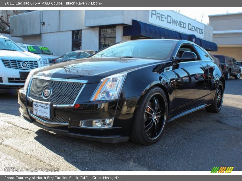 Black Raven / Ebony 2011 Cadillac CTS 4 AWD Coupe