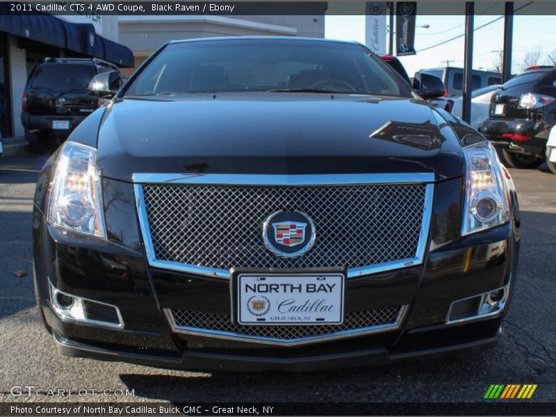 Black Raven / Ebony 2011 Cadillac CTS 4 AWD Coupe
