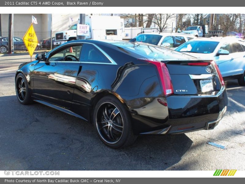 Black Raven / Ebony 2011 Cadillac CTS 4 AWD Coupe