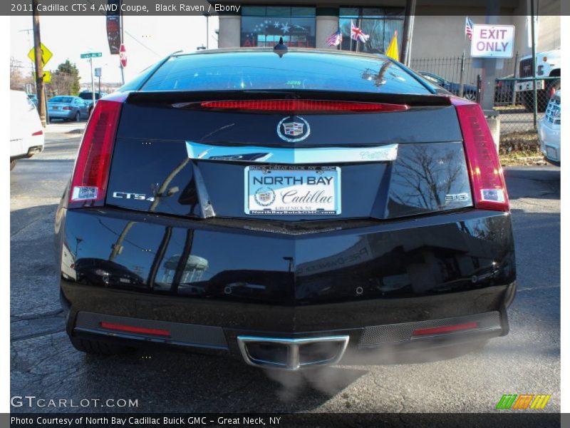 Black Raven / Ebony 2011 Cadillac CTS 4 AWD Coupe
