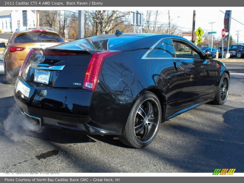 Black Raven / Ebony 2011 Cadillac CTS 4 AWD Coupe
