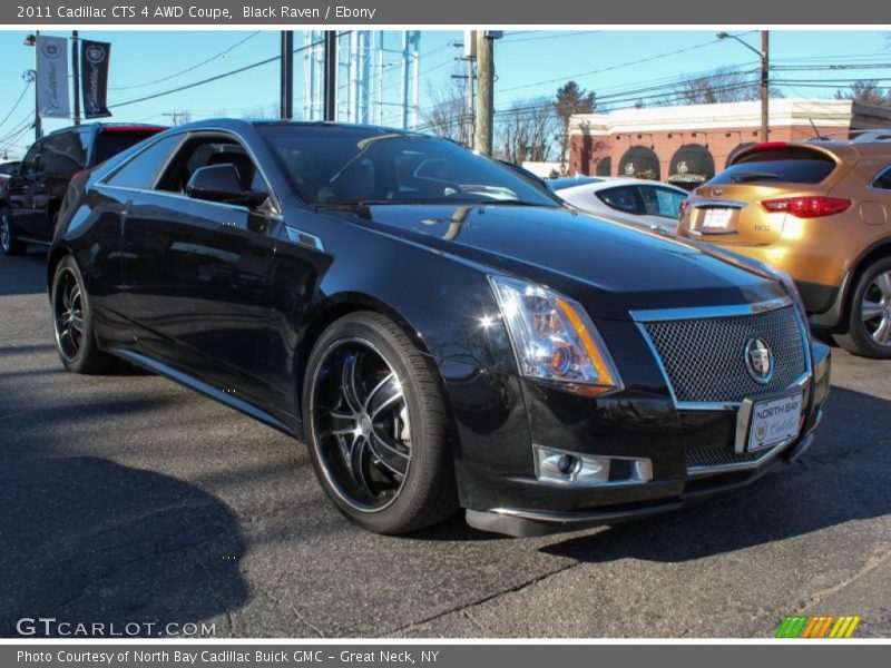 Black Raven / Ebony 2011 Cadillac CTS 4 AWD Coupe