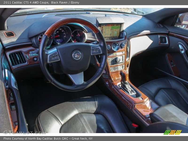 Black Raven / Ebony 2011 Cadillac CTS 4 AWD Coupe