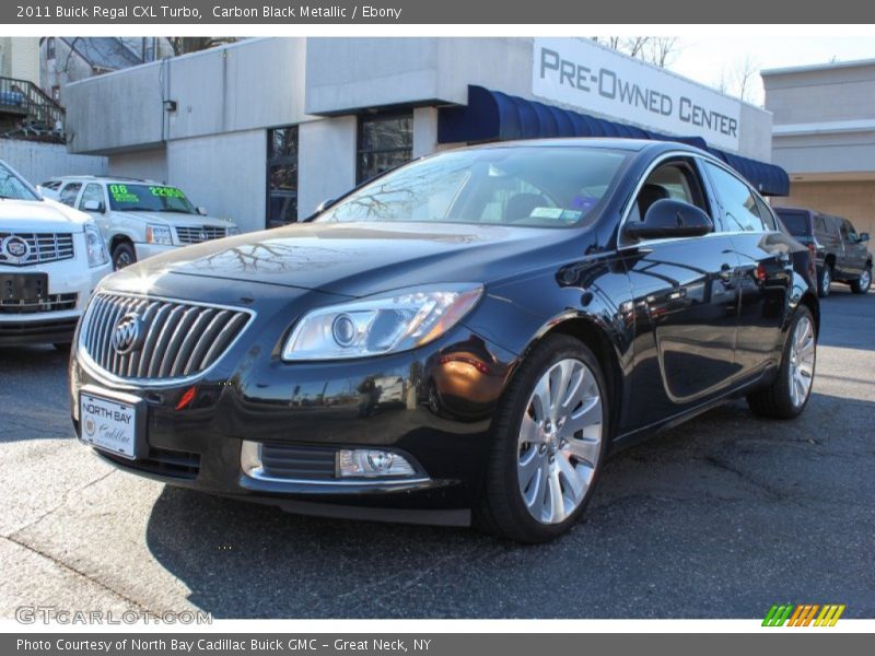Carbon Black Metallic / Ebony 2011 Buick Regal CXL Turbo