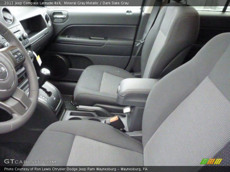 Mineral Gray Metallic / Dark Slate Gray 2013 Jeep Compass Latitude 4x4