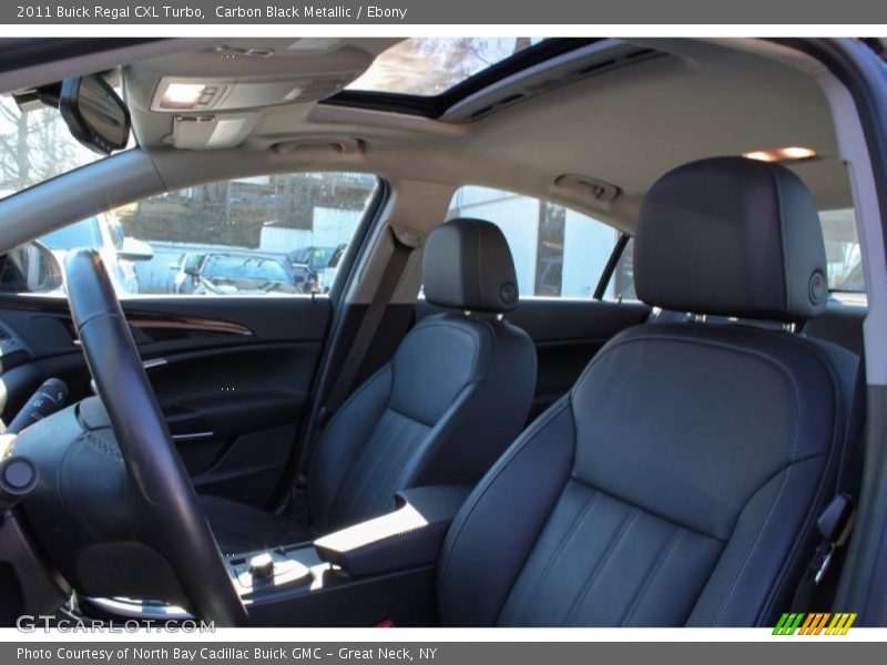 Carbon Black Metallic / Ebony 2011 Buick Regal CXL Turbo