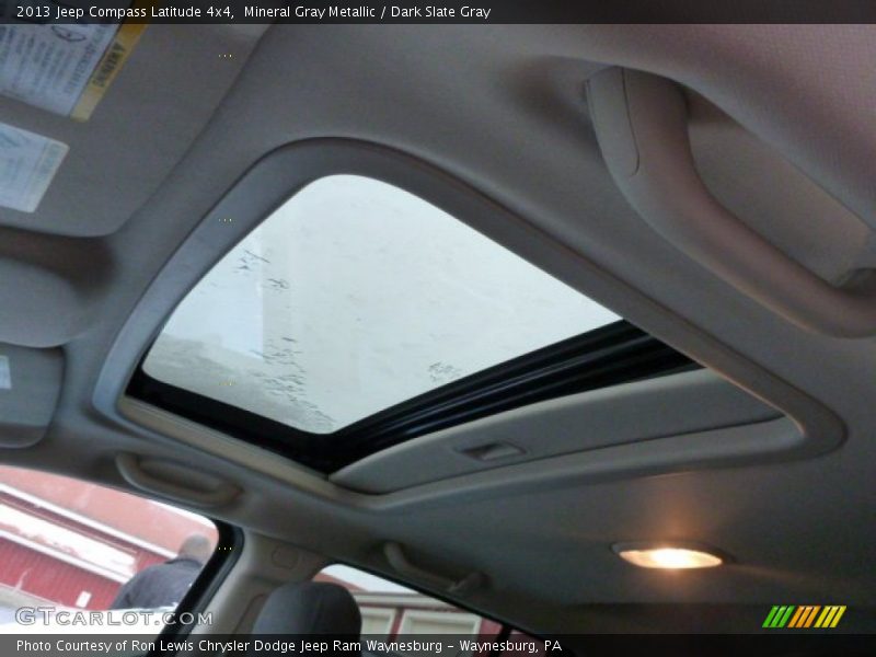 Mineral Gray Metallic / Dark Slate Gray 2013 Jeep Compass Latitude 4x4