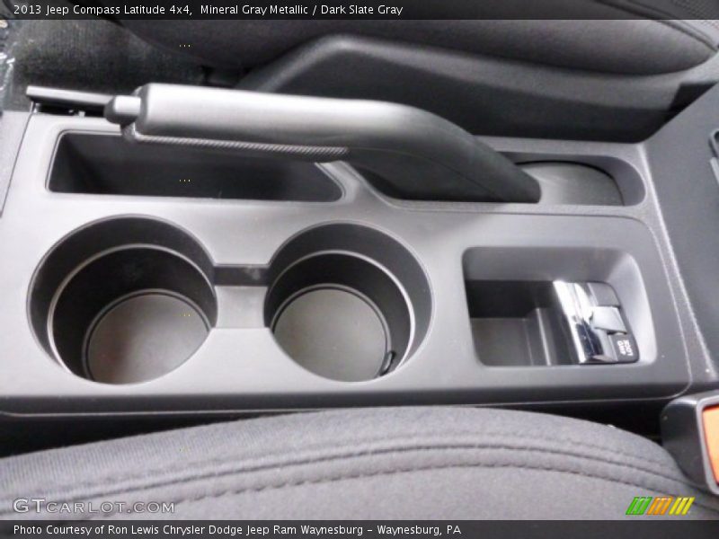 Mineral Gray Metallic / Dark Slate Gray 2013 Jeep Compass Latitude 4x4