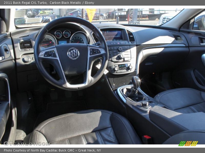 Ebony Interior - 2011 Regal CXL Turbo 