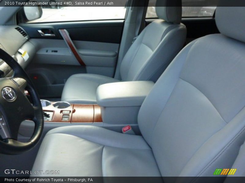 Salsa Red Pearl / Ash 2010 Toyota Highlander Limited 4WD