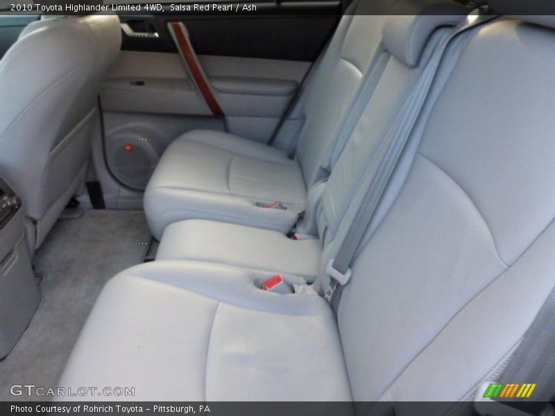 Salsa Red Pearl / Ash 2010 Toyota Highlander Limited 4WD