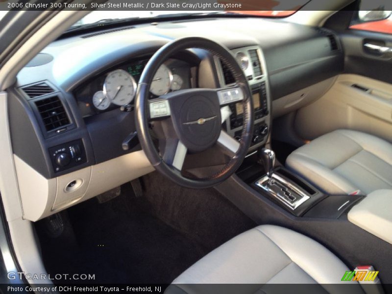 Silver Steel Metallic / Dark Slate Gray/Light Graystone 2006 Chrysler 300 Touring