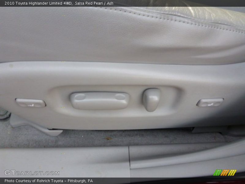 Salsa Red Pearl / Ash 2010 Toyota Highlander Limited 4WD