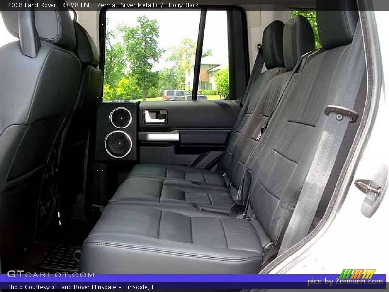 Zermatt Silver Metallic / Ebony Black 2008 Land Rover LR3 V8 HSE