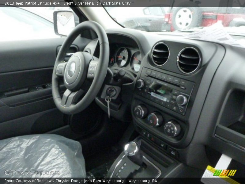 Bright Silver Metallic / Dark Slate Gray 2013 Jeep Patriot Latitude 4x4