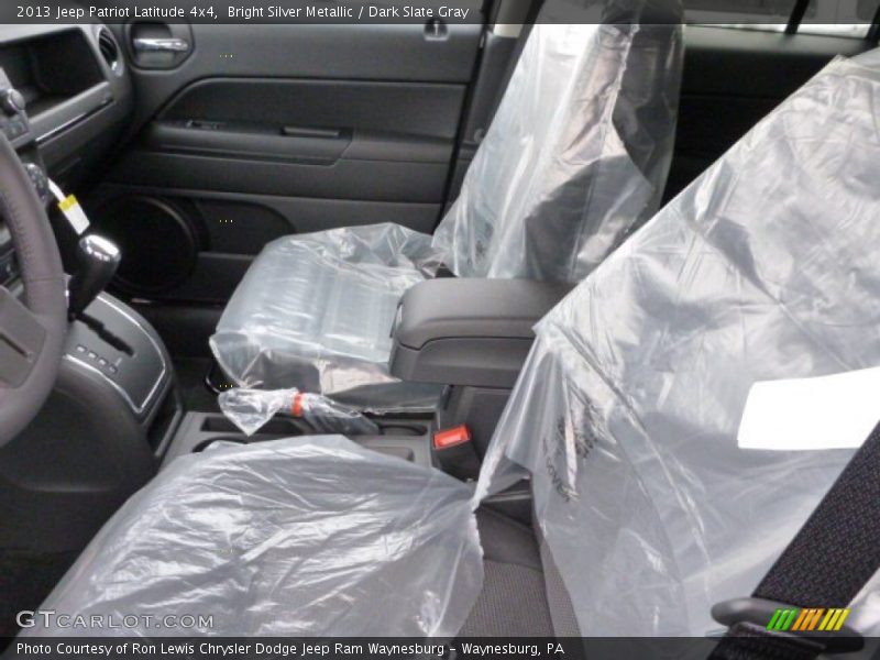Bright Silver Metallic / Dark Slate Gray 2013 Jeep Patriot Latitude 4x4