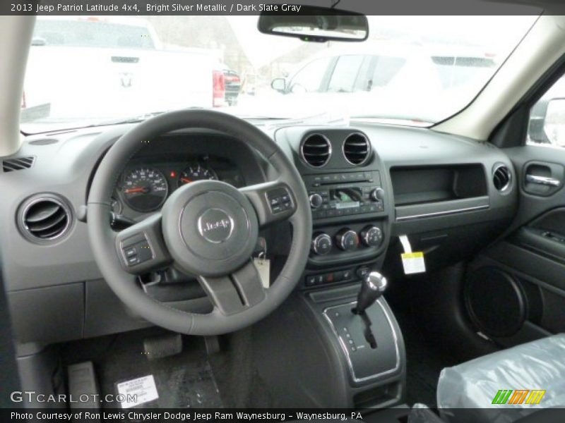 Bright Silver Metallic / Dark Slate Gray 2013 Jeep Patriot Latitude 4x4