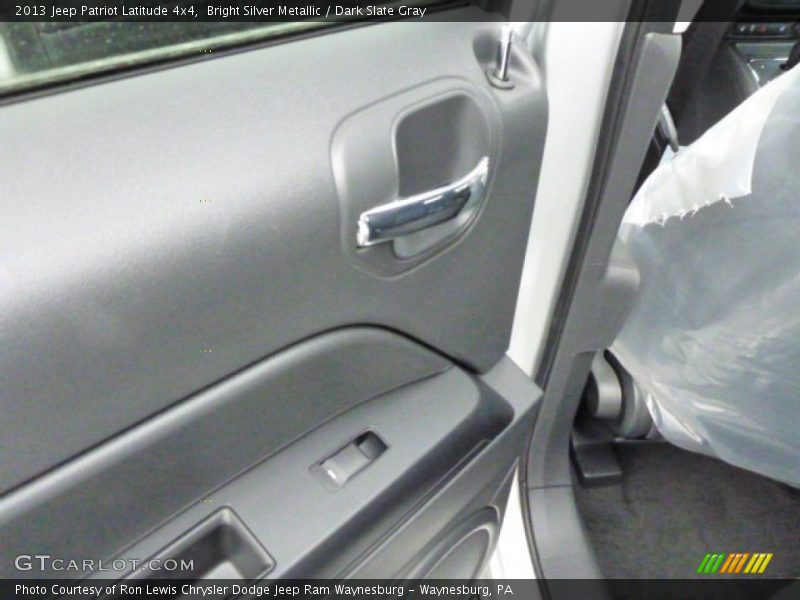 Bright Silver Metallic / Dark Slate Gray 2013 Jeep Patriot Latitude 4x4