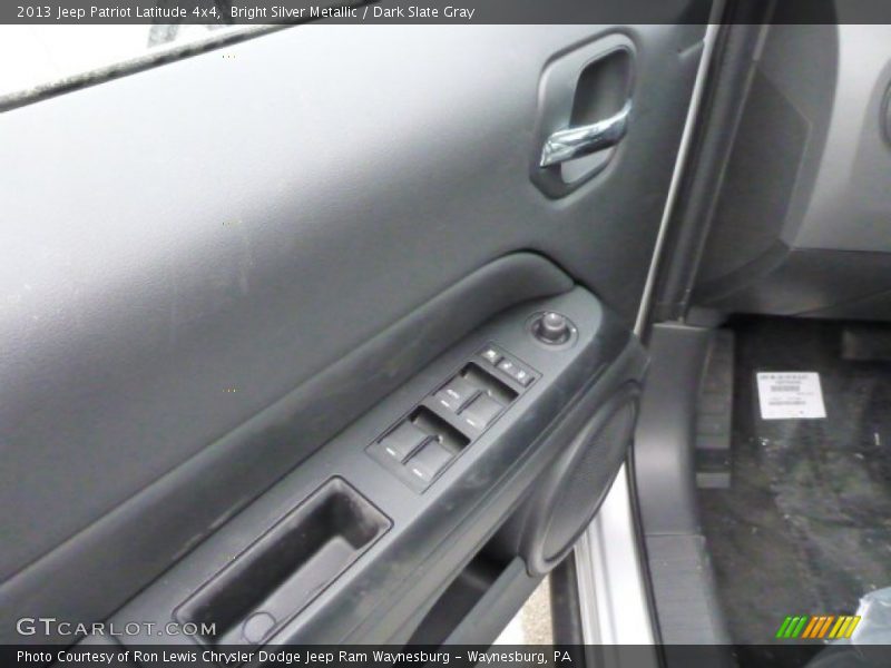 Bright Silver Metallic / Dark Slate Gray 2013 Jeep Patriot Latitude 4x4
