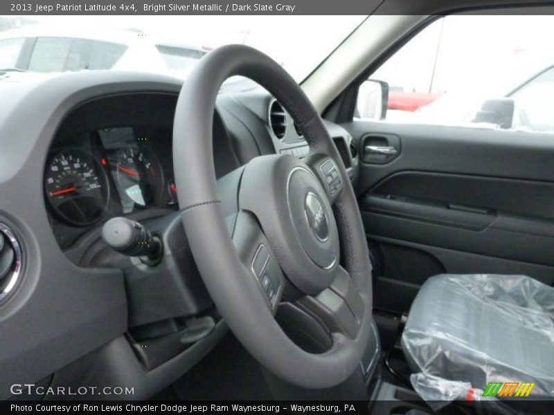 Bright Silver Metallic / Dark Slate Gray 2013 Jeep Patriot Latitude 4x4