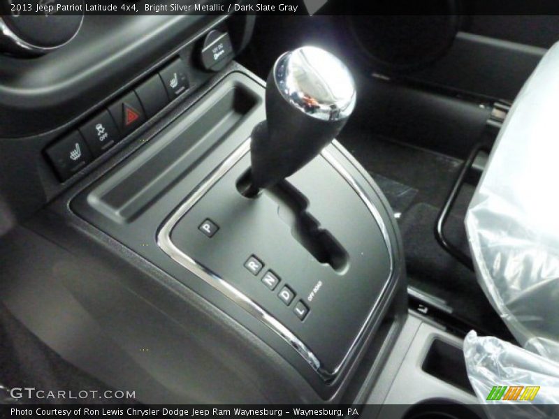 Bright Silver Metallic / Dark Slate Gray 2013 Jeep Patriot Latitude 4x4